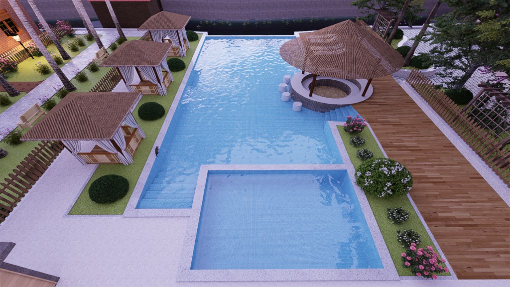 Swimming Pool Design 2d